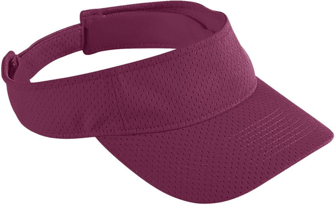 Augusta 6227 Athletic Mesh Visor - Maroon - Os