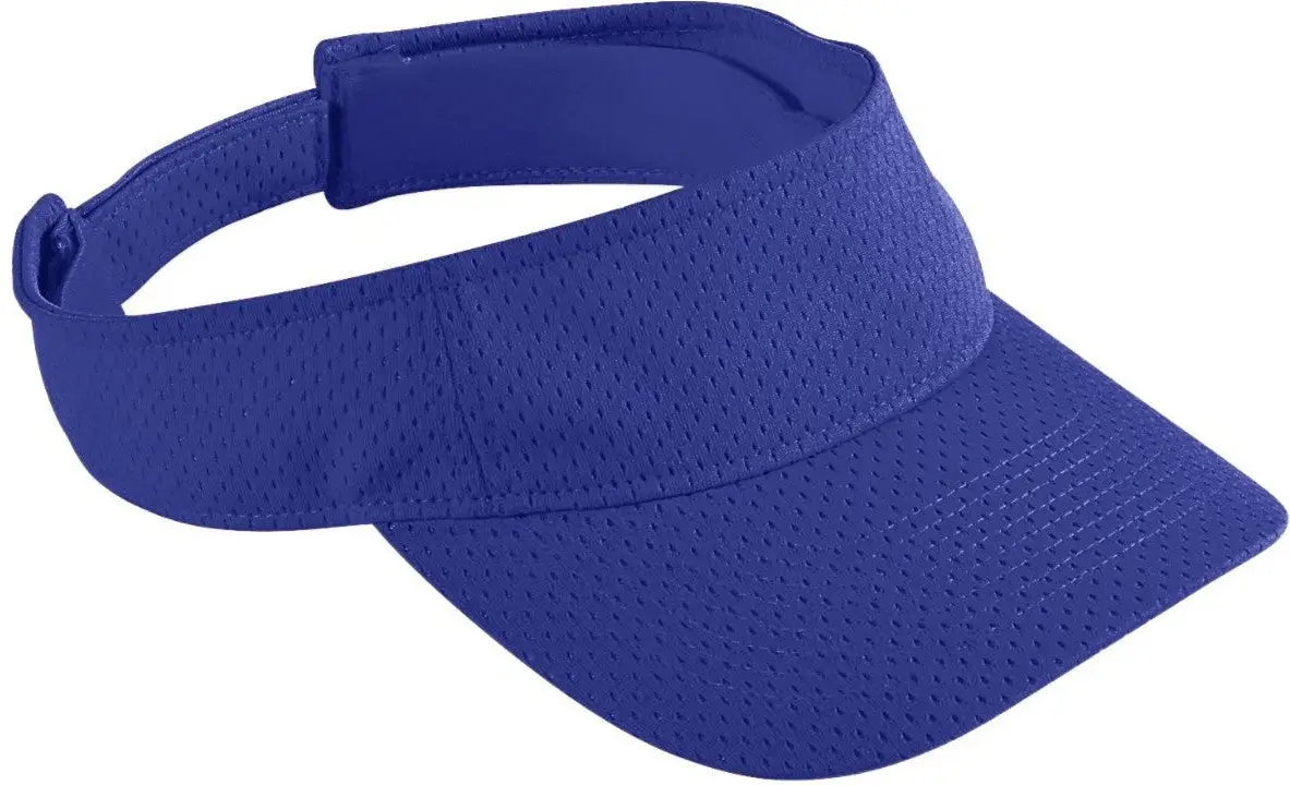 Augusta 6227 Athletic Mesh Visor - Purple - one Size Fits Most