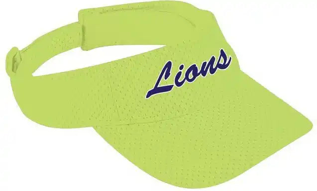 Augusta 6227 Athletic Mesh Visor - Red - one Size Fits Most