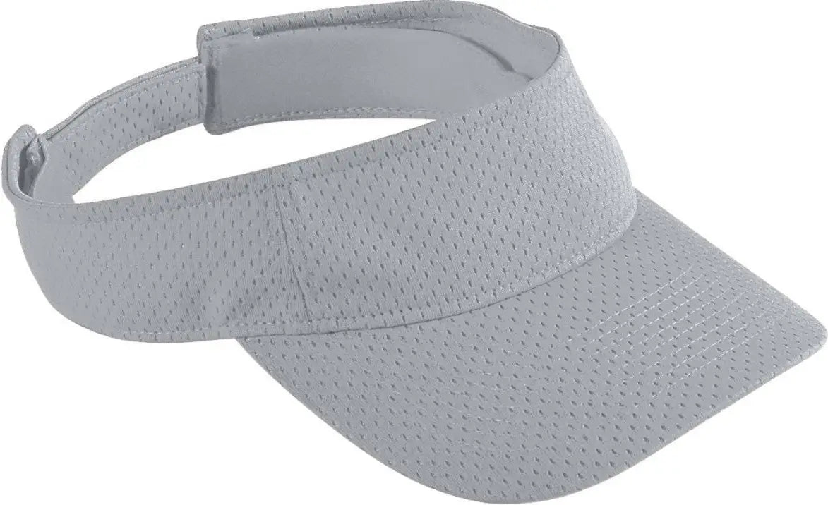 Augusta 6227 Athletic Mesh Visor - Silver Gray - Light / one Size Fits Most