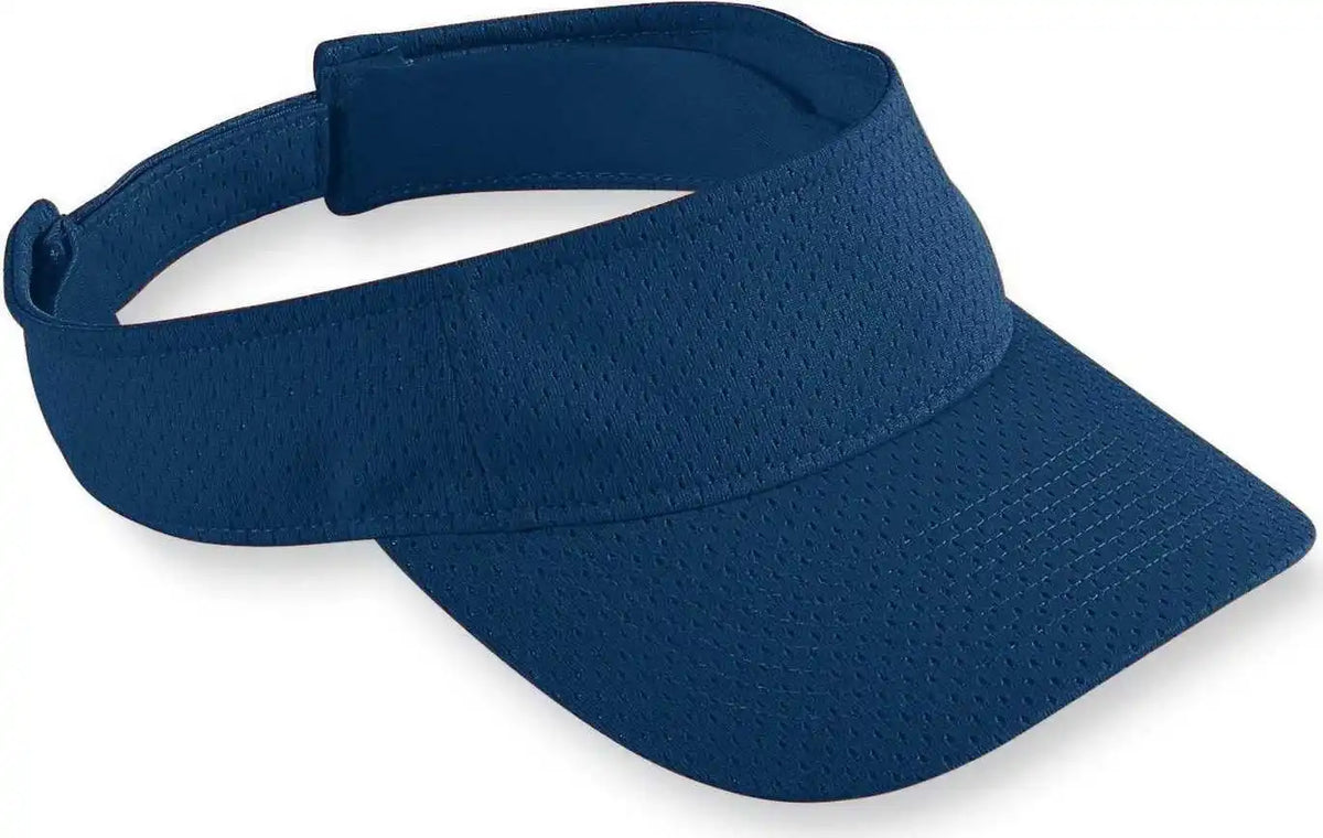 Augusta 6228 Athletic Mesh Visor - Youth - Navy - one Size Fits Most