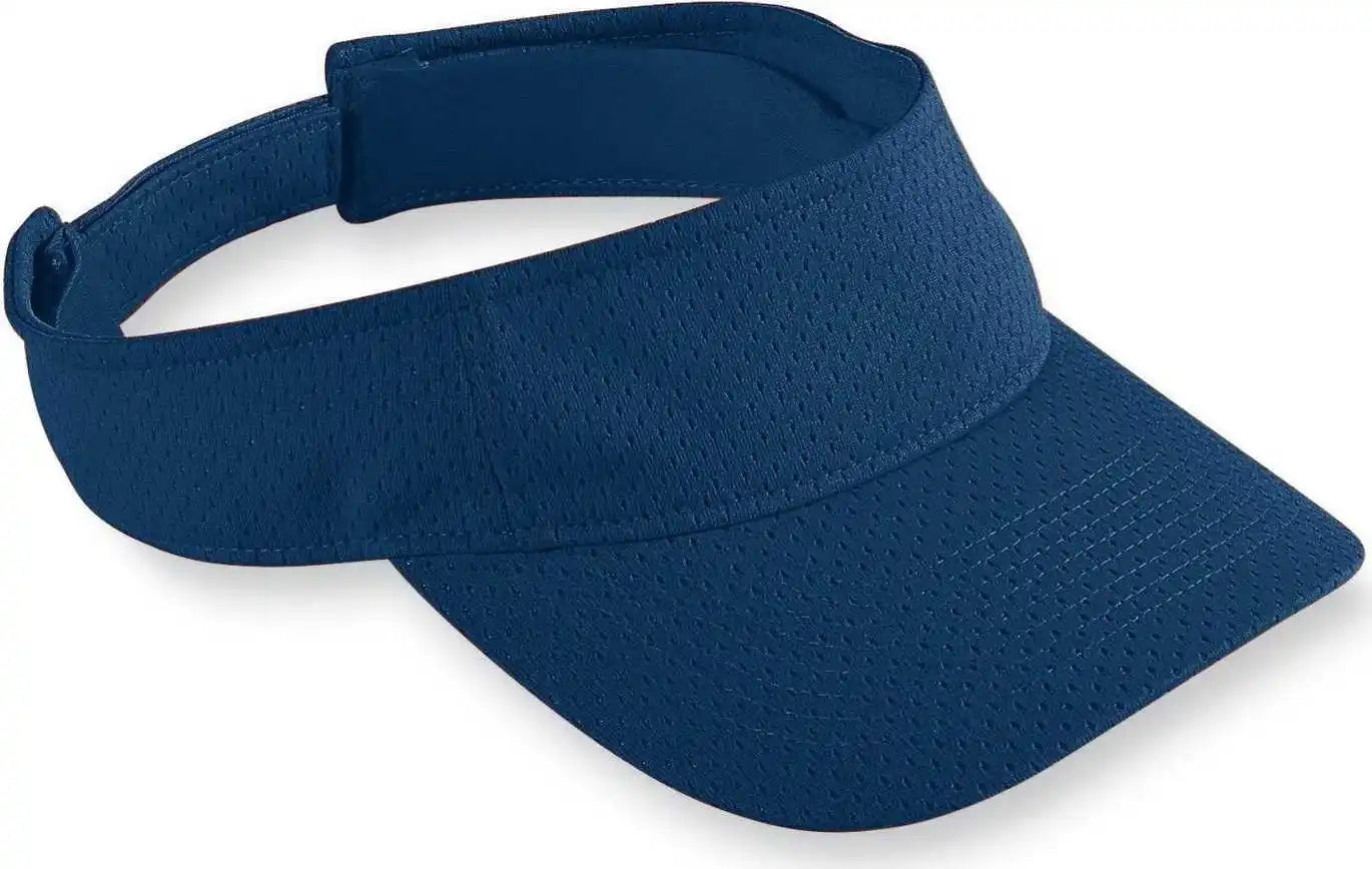 Augusta 6228 Athletic Mesh Visor - Youth - Navy - one Size Fits Most