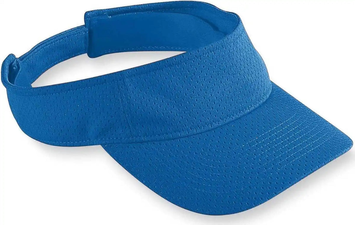 Augusta 6228 Athletic Mesh Visor - Youth - Royal - one Size Fits Most