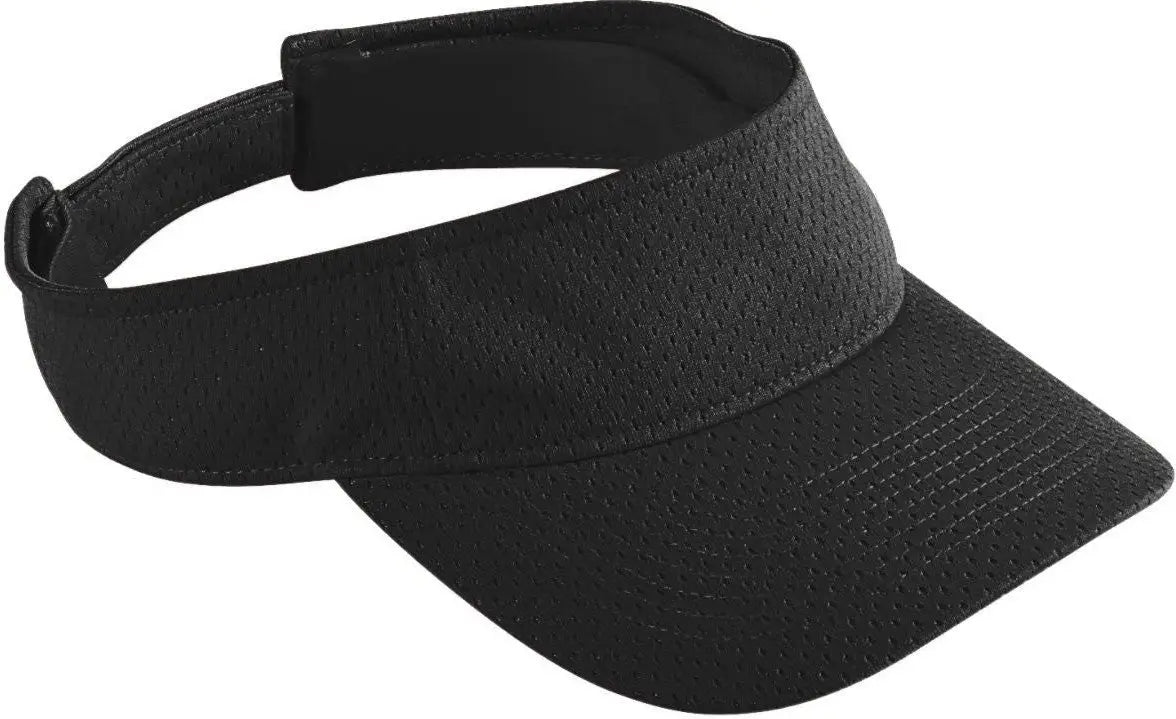 Augusta 6228 Youth Athletic Mesh Visor - Black - Os