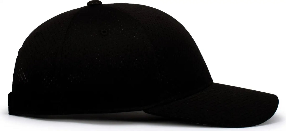 Augusta 6235 Athletic Mesh Cap - Black - one Size Fits Most