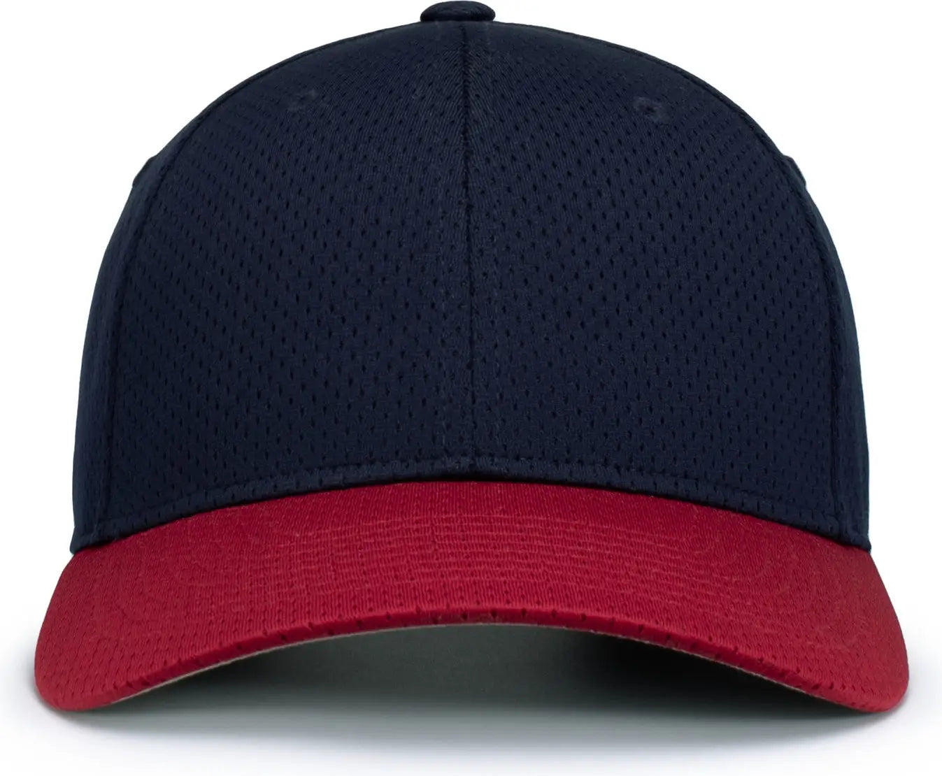 Augusta 6235 Athletic Mesh Cap - Navy Red - one Size Fits Most