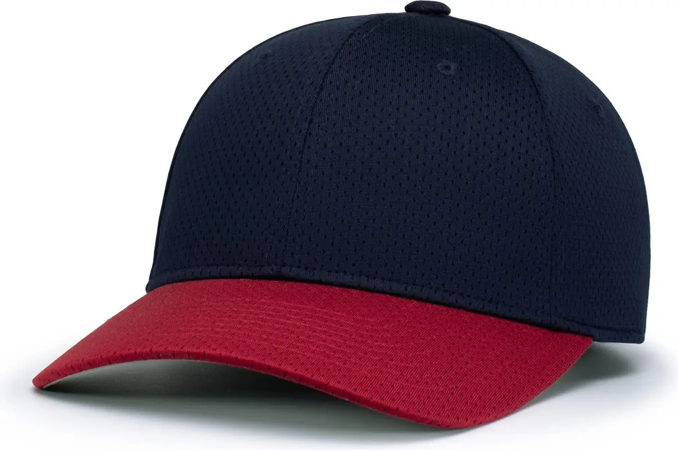 Augusta 6235 Athletic Mesh Cap - Navy Red - one Size Fits Most