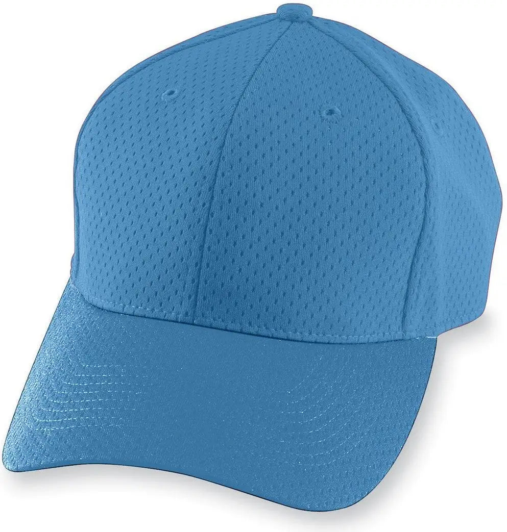 Augusta 6236 Athletic Mesh Cap - Columbia Blue - one Size Fits Most