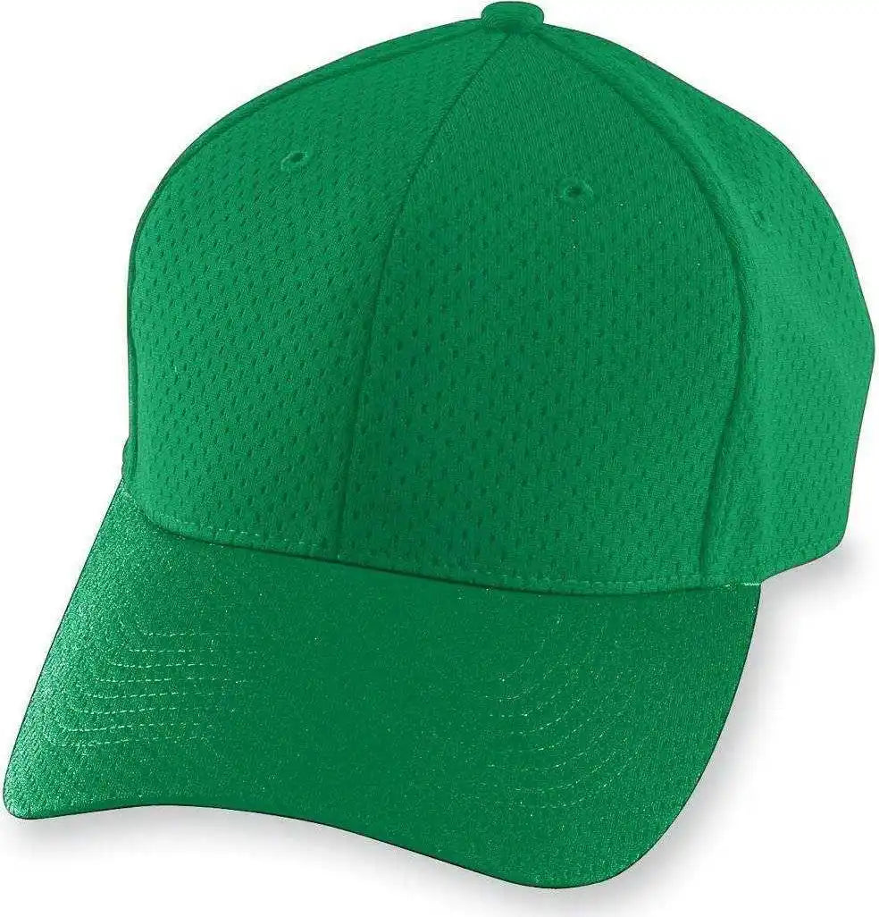 Augusta 6236 Athletic Mesh Cap - Youth - Kelly - one Size Fits Most