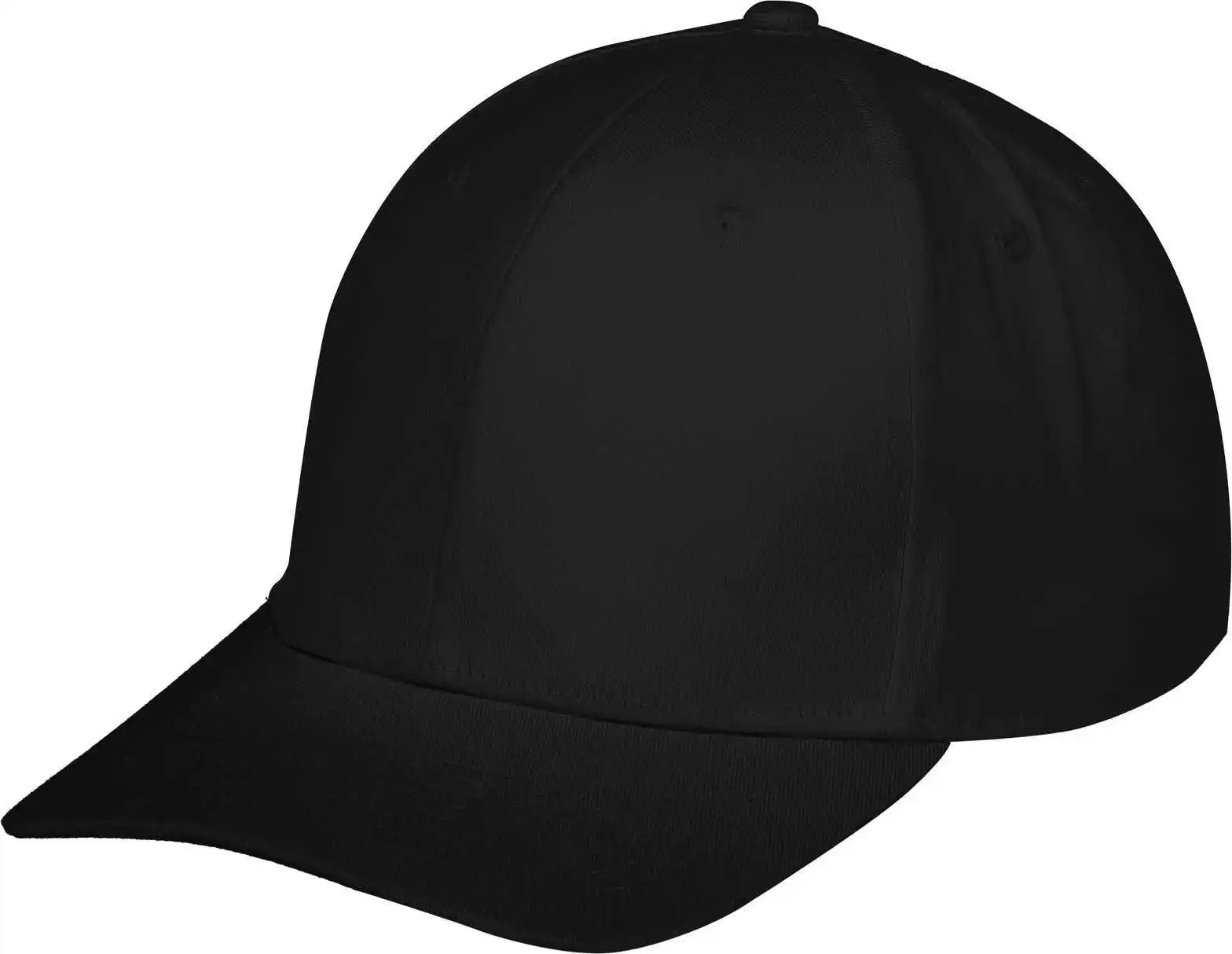 Augusta 6252 Youth Rally Cotton Twill Cap - Black - one Size Fits Most