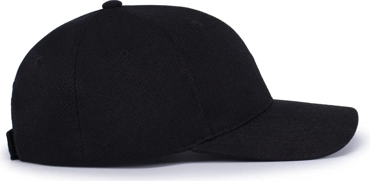 Augusta 6265 Adjustable Wicking Mesh Cap - Black - one Size Fits Most