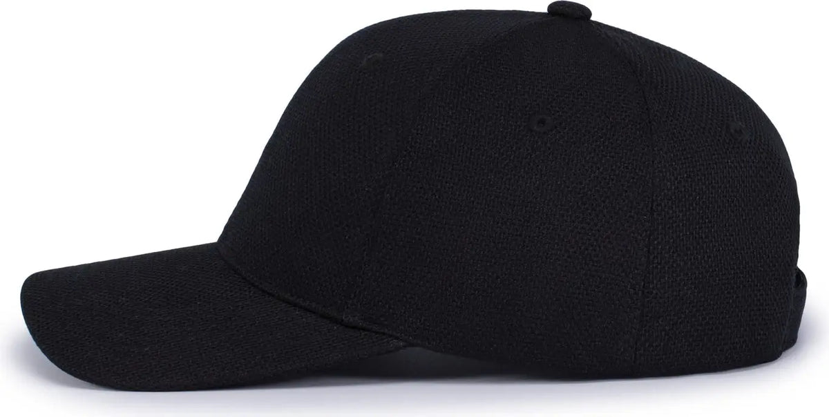 Augusta 6265 Adjustable Wicking Mesh Cap - Black - one Size Fits Most