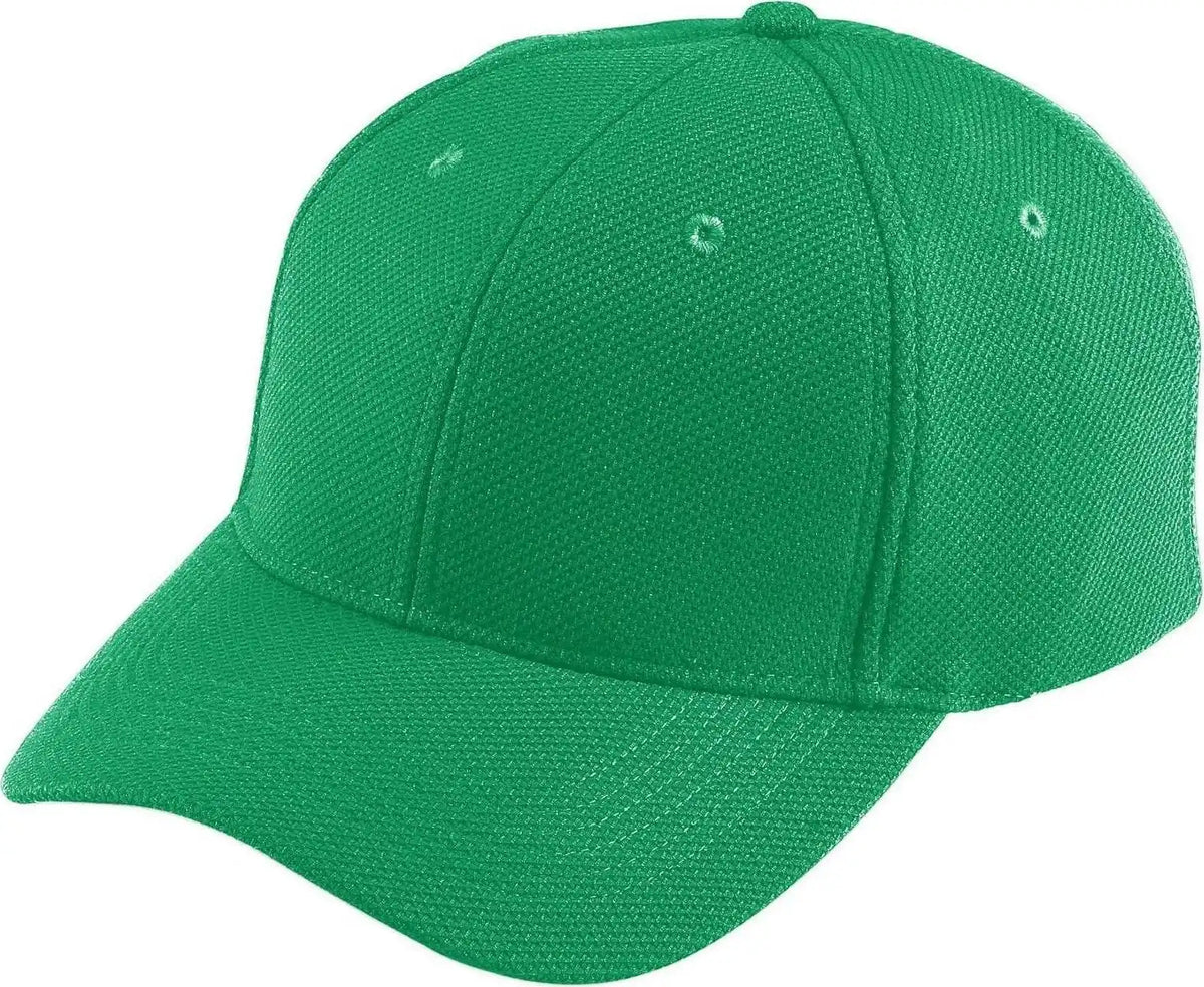 Augusta 6265 Adjustable Wicking Mesh Cap - Kelly - one Size Fits Most