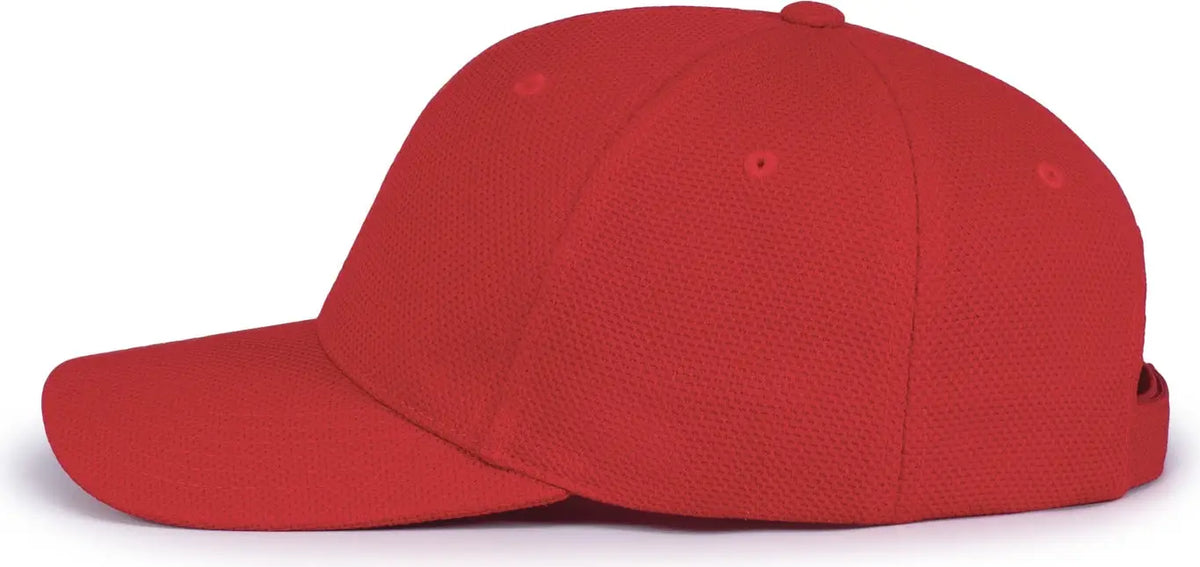Augusta 6265 Adjustable Wicking Mesh Cap - Red - one Size Fits Most