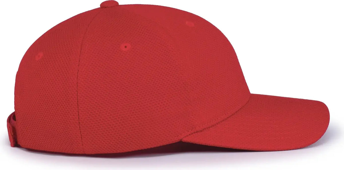 Augusta 6265 Adjustable Wicking Mesh Cap - Red - one Size Fits Most