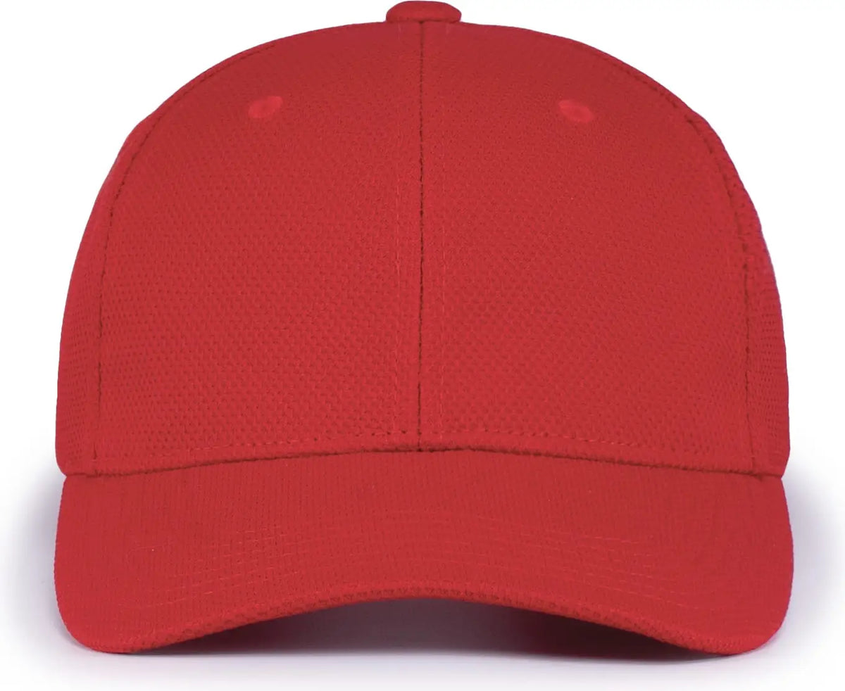 Augusta 6265 Adjustable Wicking Mesh Cap - Red - one Size Fits Most