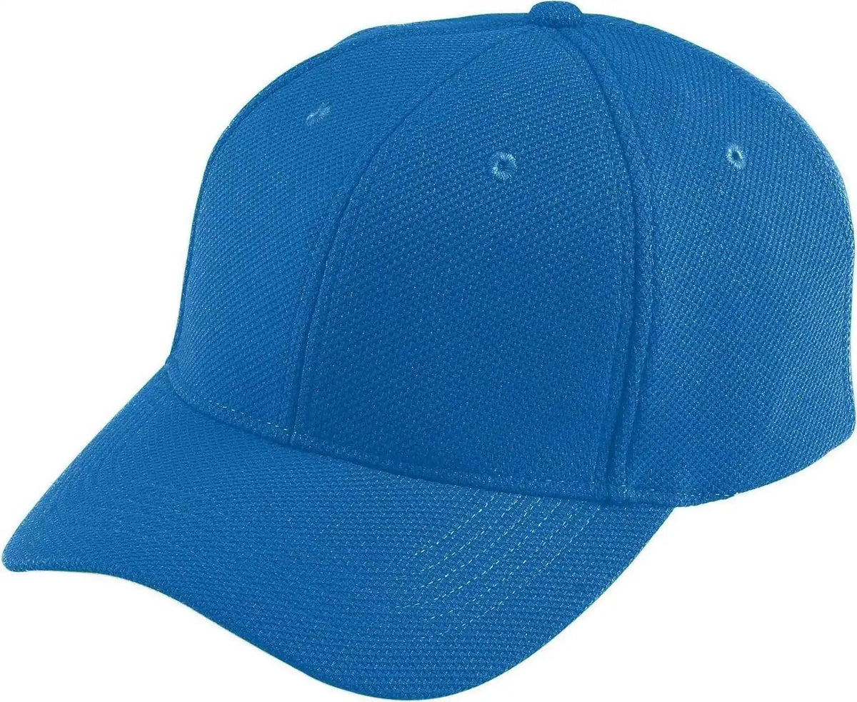 Augusta 6266 Adjustable Wicking Mesh Cap - Youth - Royal - one Size Fits Most