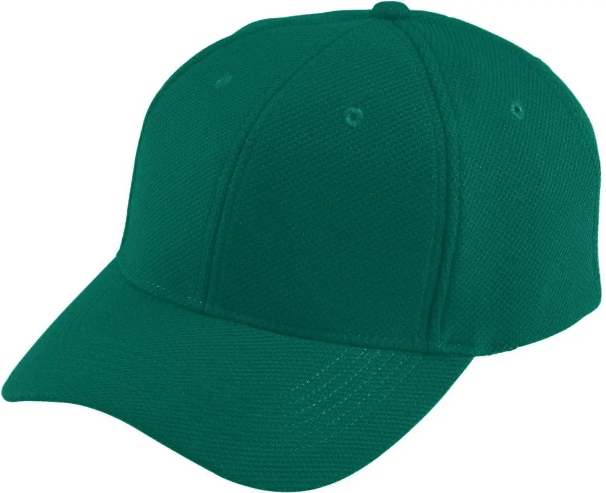 Augusta 6266 Youth Adjustable Wickng Mesh Cap - Dark Green - Os