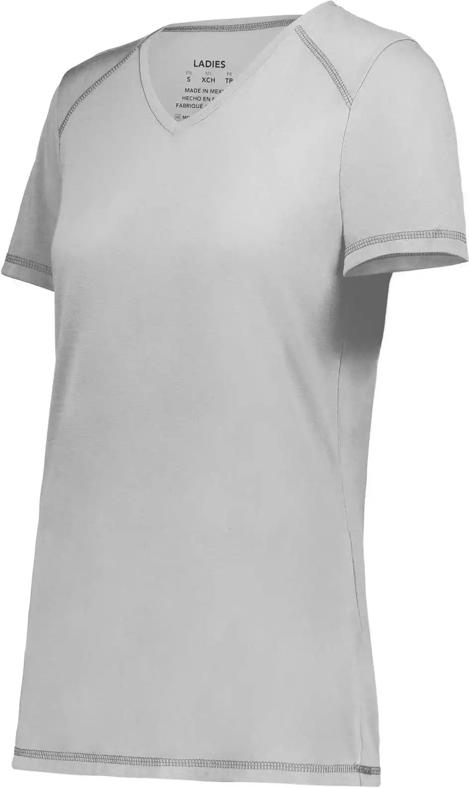 Augusta 6844 Ladies Super Soft Spun Poly Tee Iron