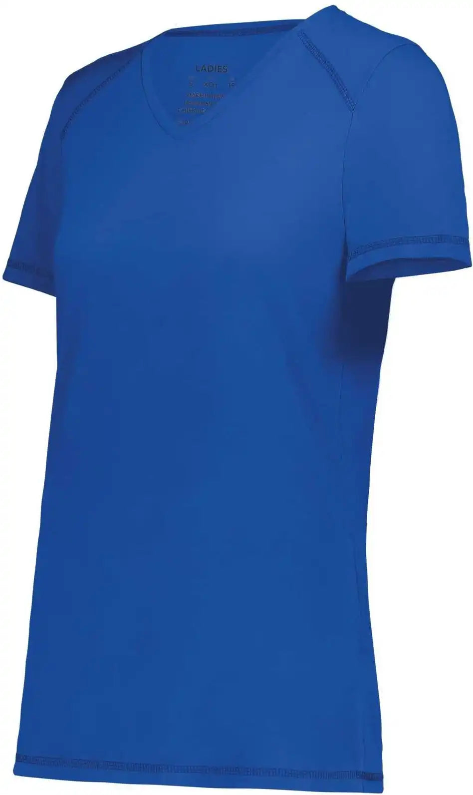 Augusta 6844 Ladies Super Soft Spun Poly Tee Royal