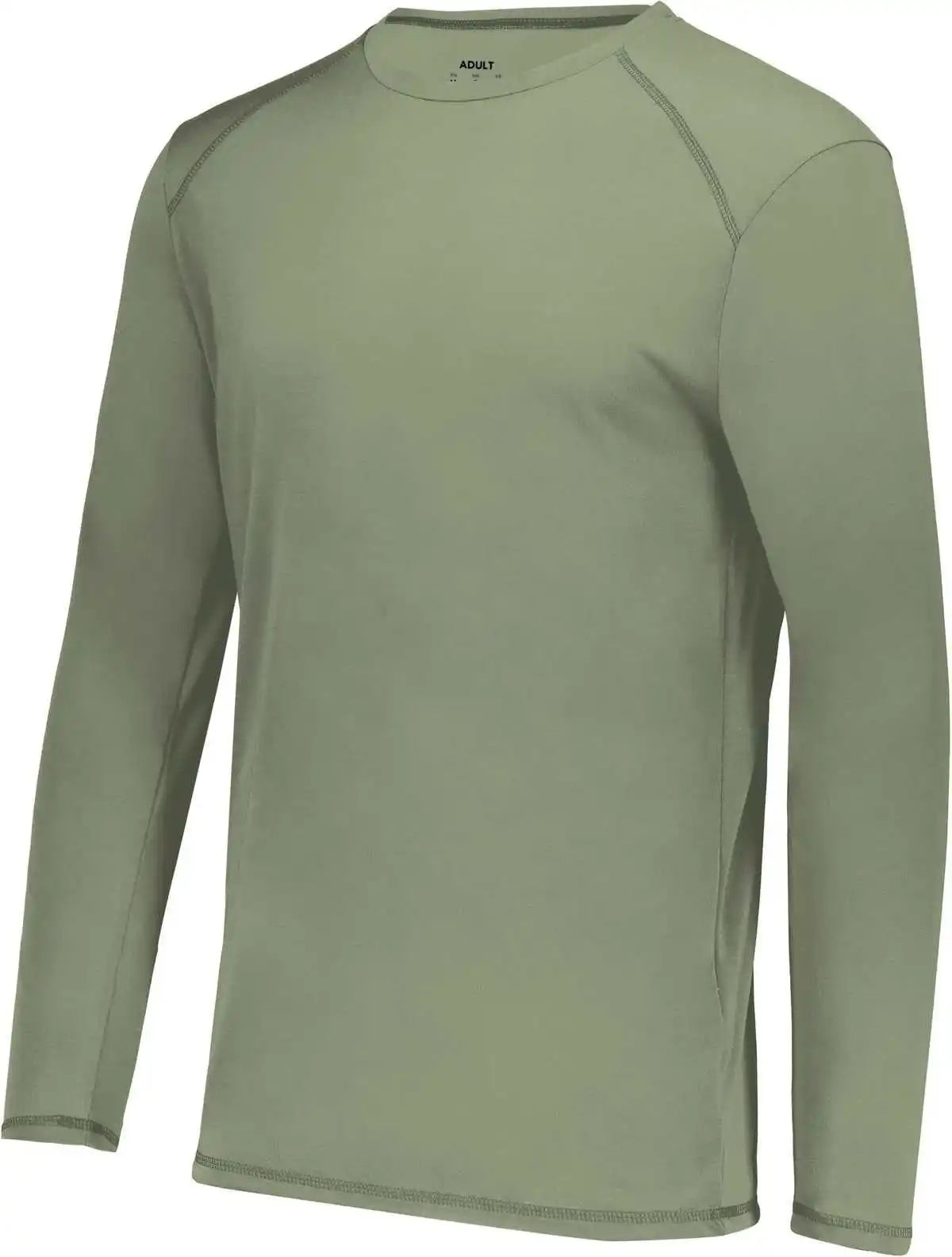 Augusta 6845 Super Soft-spun Poly Long Sleeve Tee - Celery