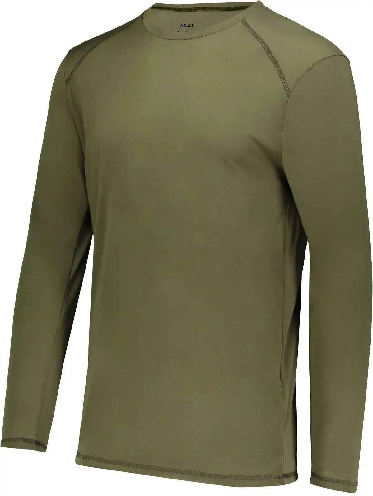 Augusta 6845 Super Soft-spun Poly Long Sleeve Tee - Olive