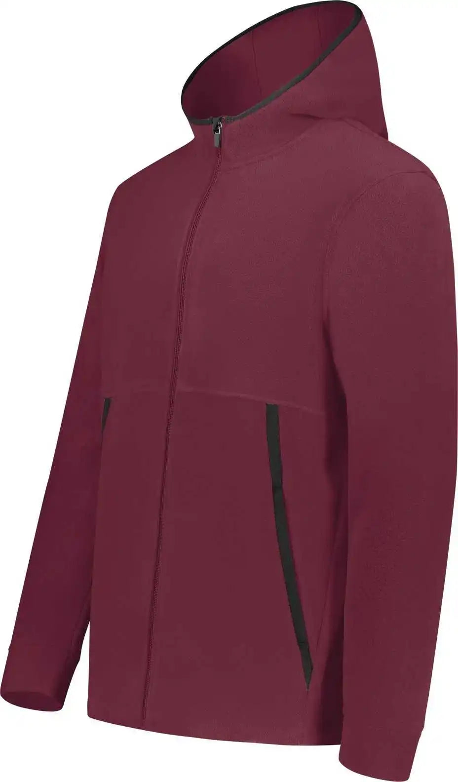 Augusta 6858 Chill Fleece 2.0 Full Zip Hoodie - Maroon (hlw)