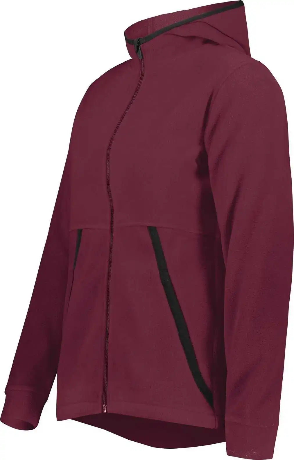 Augusta 6860 Ladies Chill Fleece 2.0 Full Zip Hoodie - Maroon (hlw)
