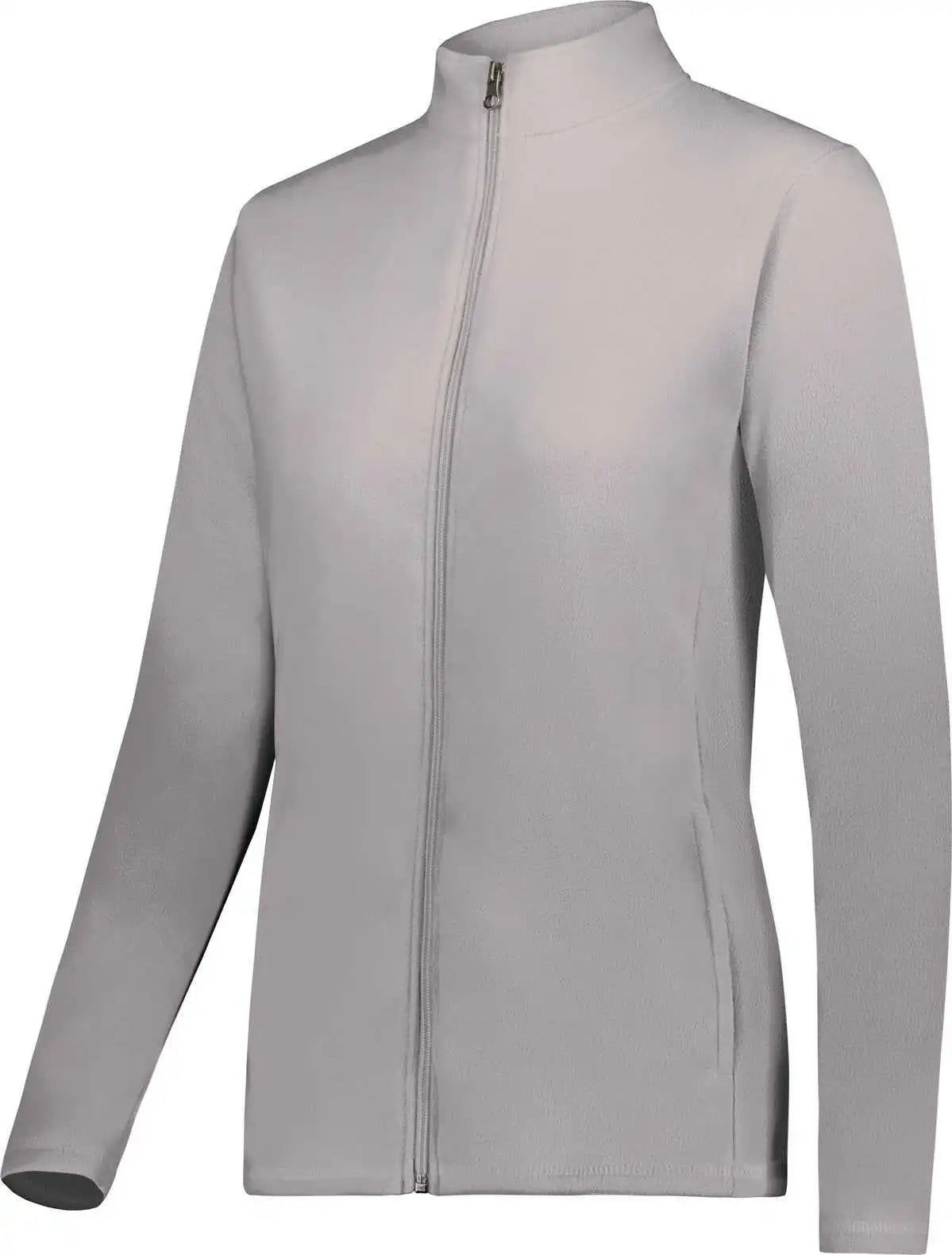 Augusta 6862 Ladies Micro-lite Fleece Full-zip Jacket - Athletic Gray