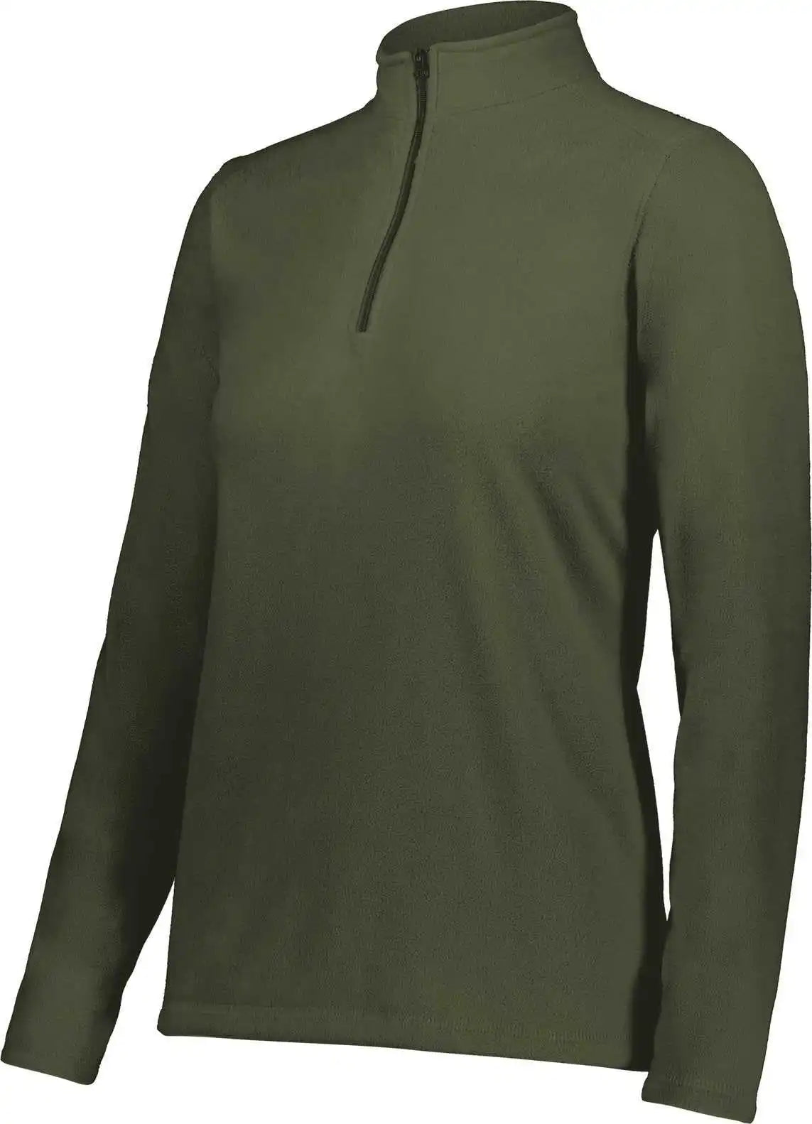 Augusta 6864 Ladies Micro-lite Fleece 1/4 Zip Pullover - Olive