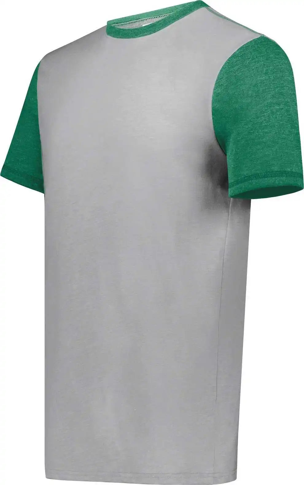 Augusta 6876 Gameday Vintage Ringer Tee - Gray Heather Kelly