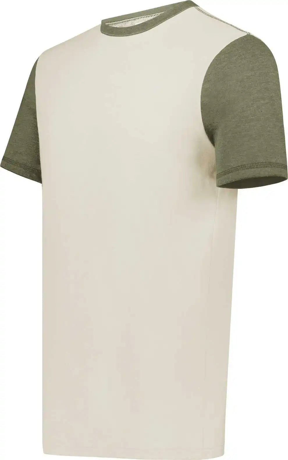 Augusta 6877 Youth Gameday Vintage Ringer Tee - Birch Olive Heather