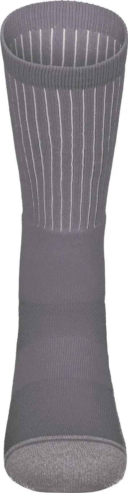Augusta 6885 Tonal Crew Sock - Graphite - Youth