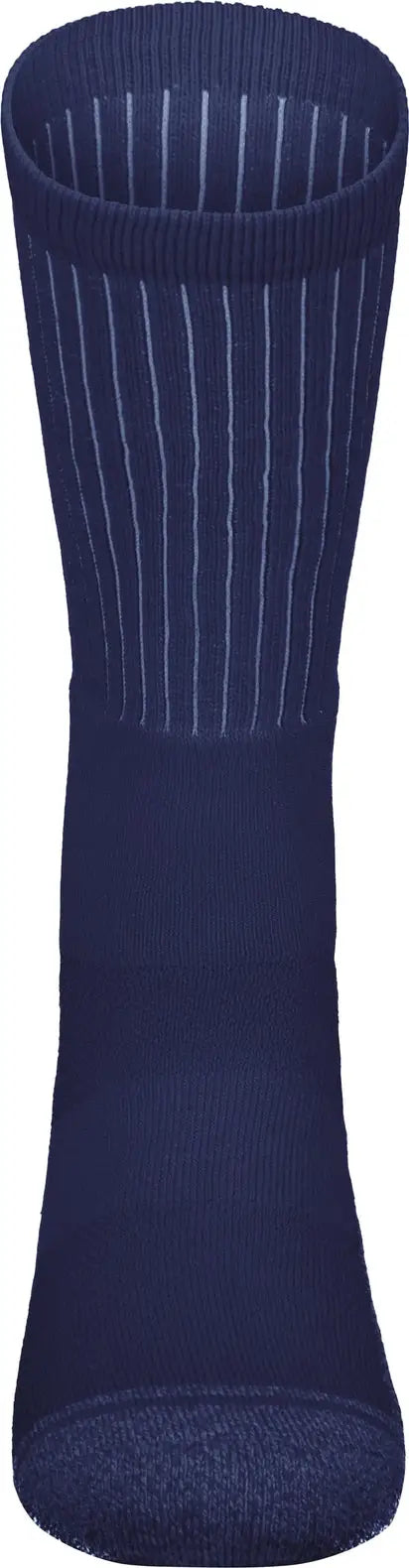 Augusta 6885 Tonal Crew Sock - Navy - Youth