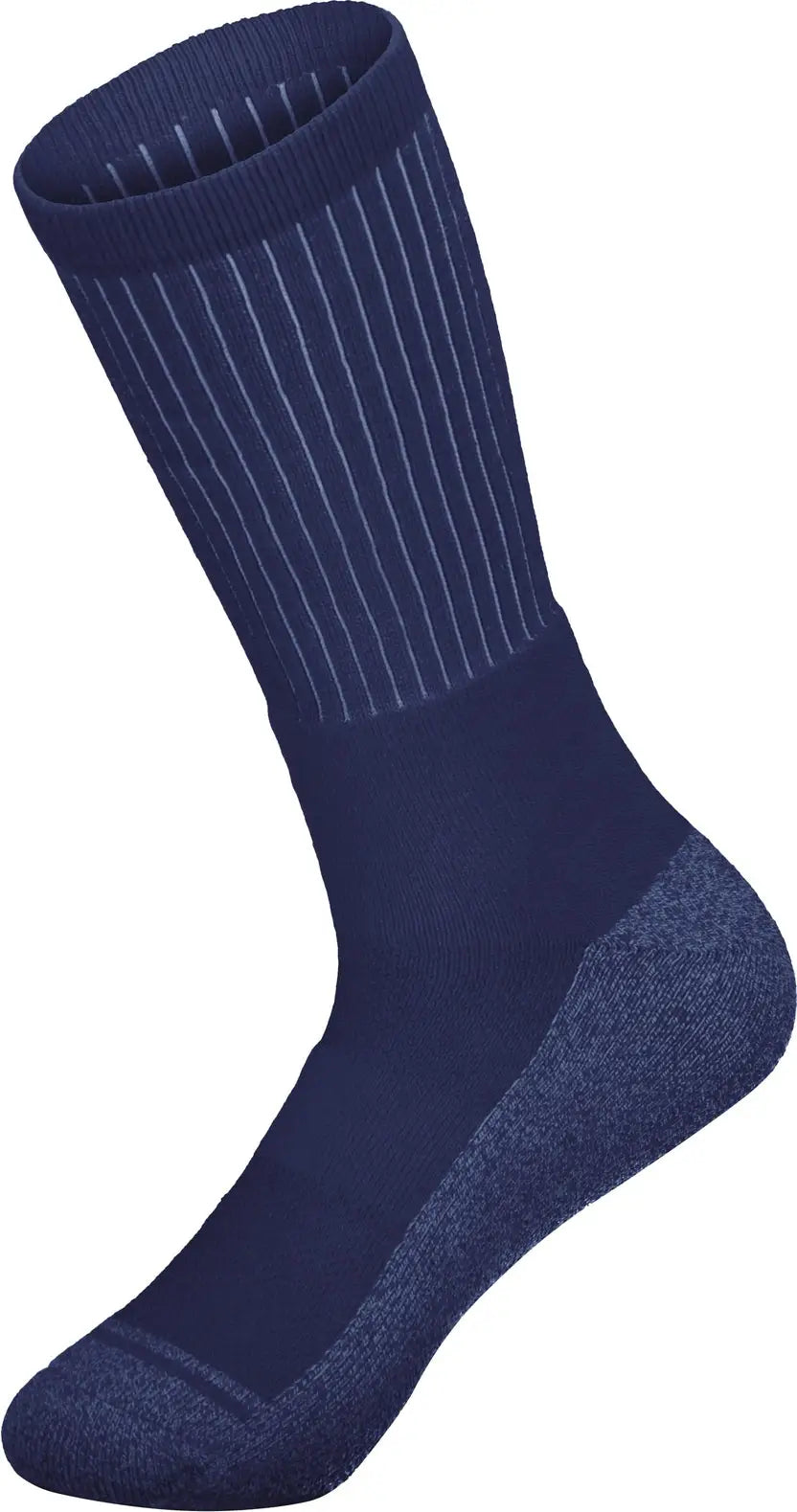 Augusta 6885 Tonal Crew Sock - Navy - Youth