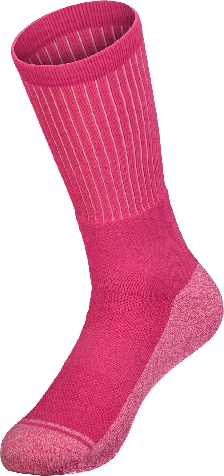 Augusta 6885 Tonal Crew Sock - Power Pink
