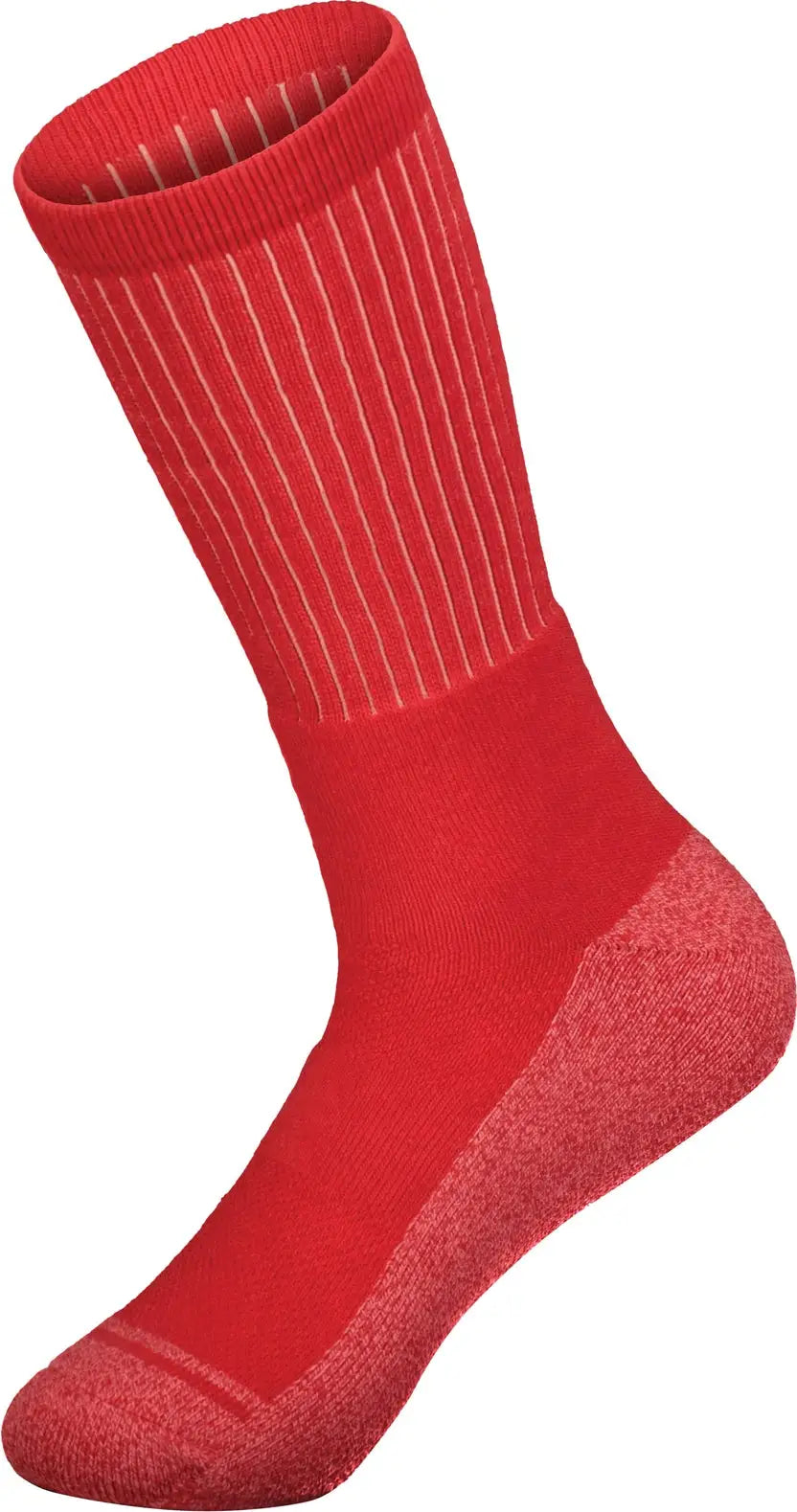 Augusta 6885 Tonal Crew Sock - Scarlet