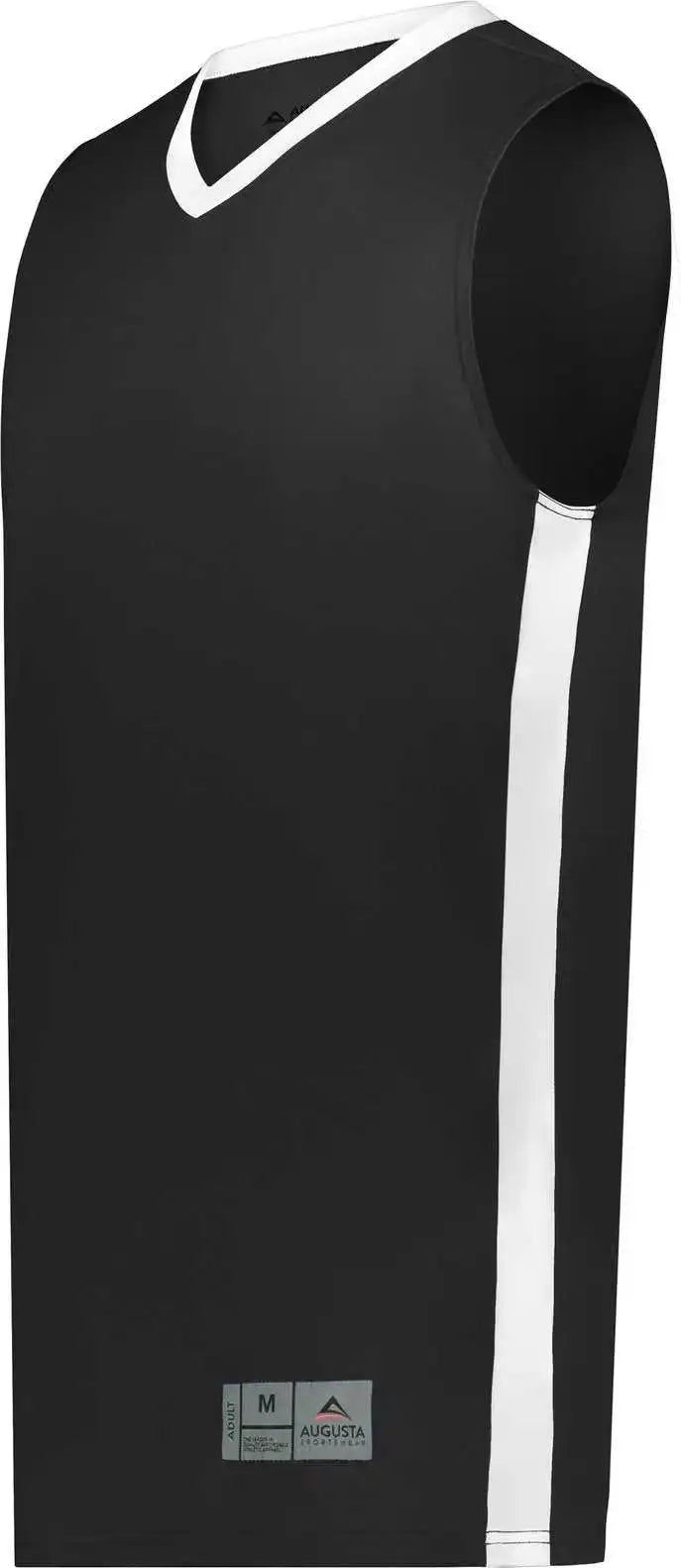 Augusta 6886 Match-up Basketball Jersey - Black White