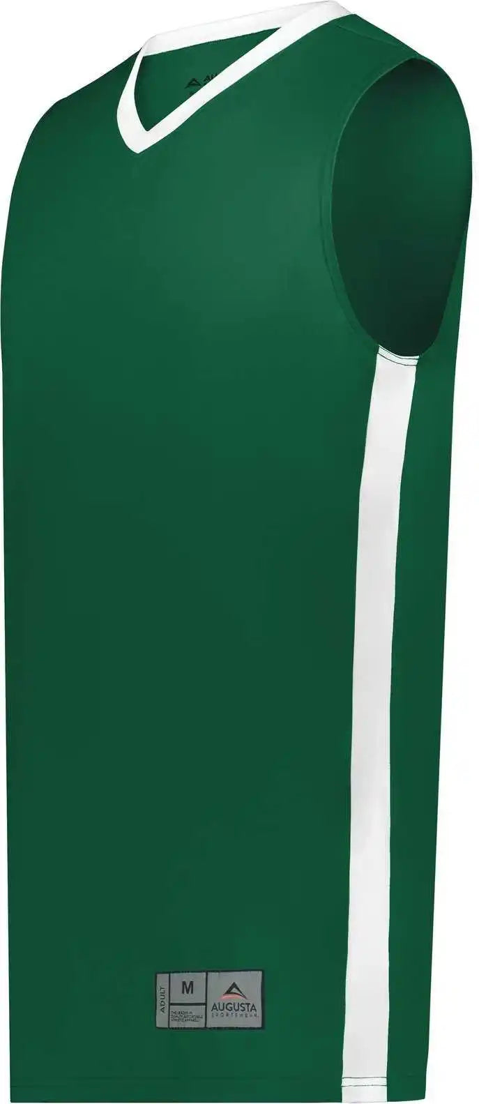 Augusta 6886 Match-up Basketball Jersey - Dark Green White