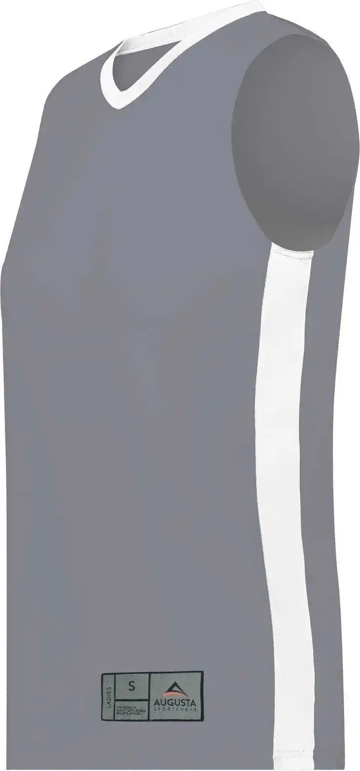Augusta 6888 Ladies Match-up Basketball Jersey - Graphite White