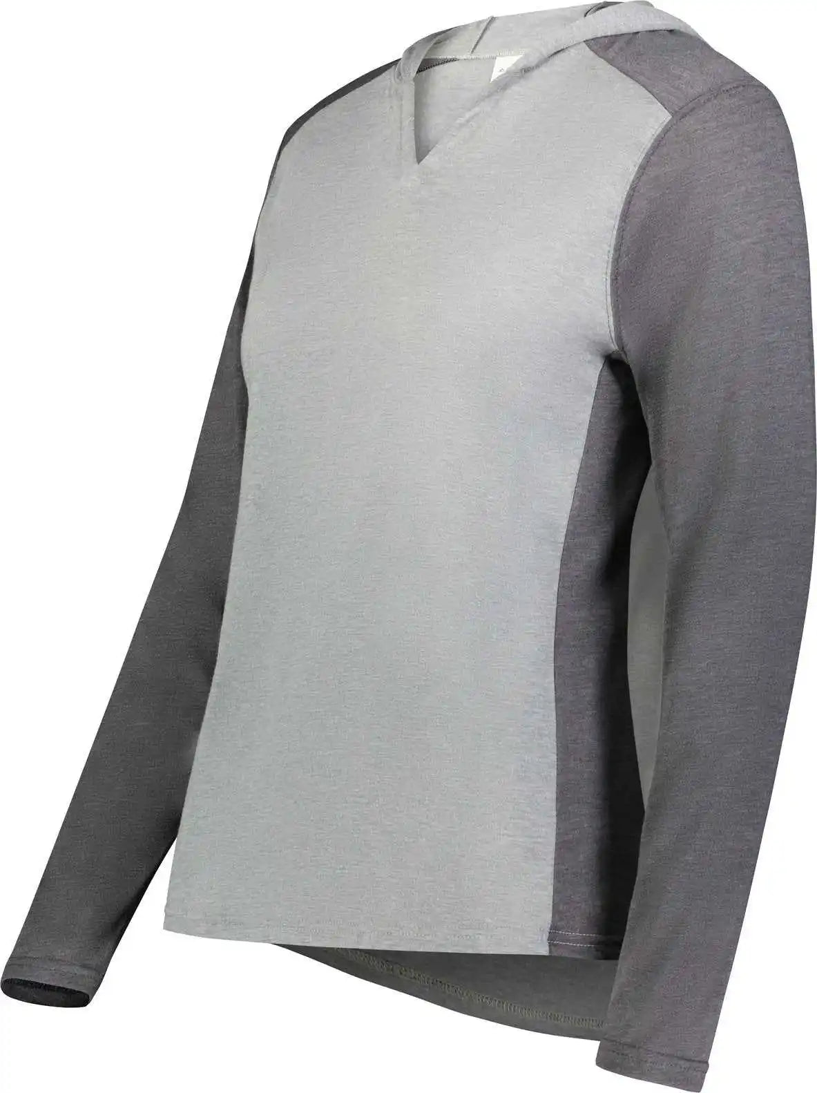Augusta 6902 Ladies Gameday Vintage Hoodie - Gray Heather Carbon