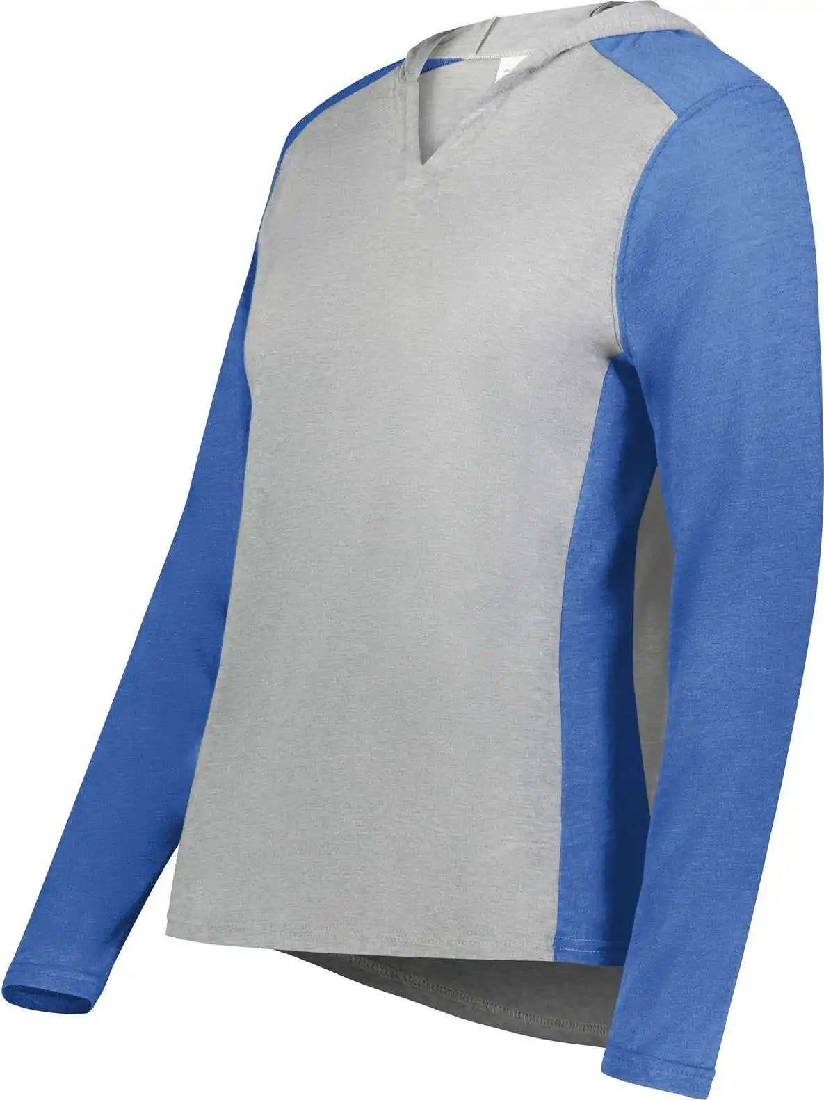 Augusta 6902 Ladies Gameday Vintage Hoodie - Gray Heather Royal
