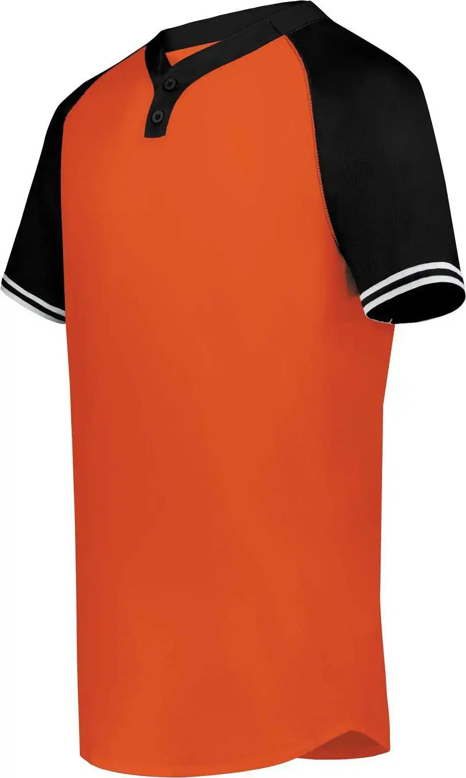 Augusta 6905 Cutter + Henley Jersey - Orange Black