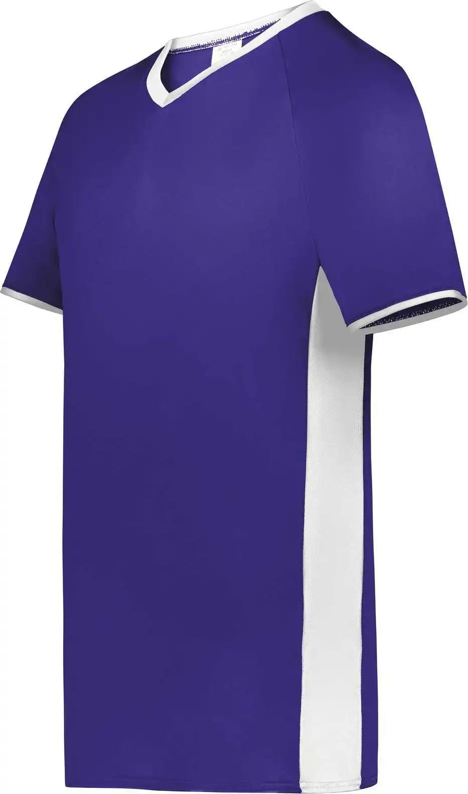Augusta 6908 Youth Cutter+ V-neck Jersey - Purple White