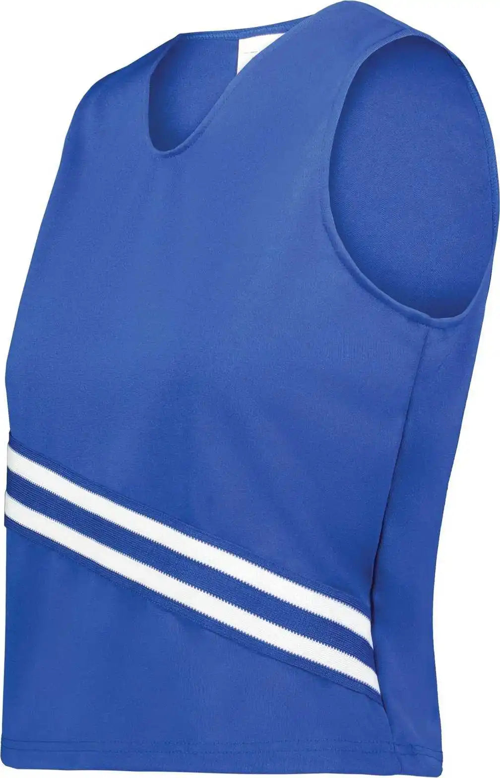 Augusta 6923 Ladies Cheer Squad Shell Royal White