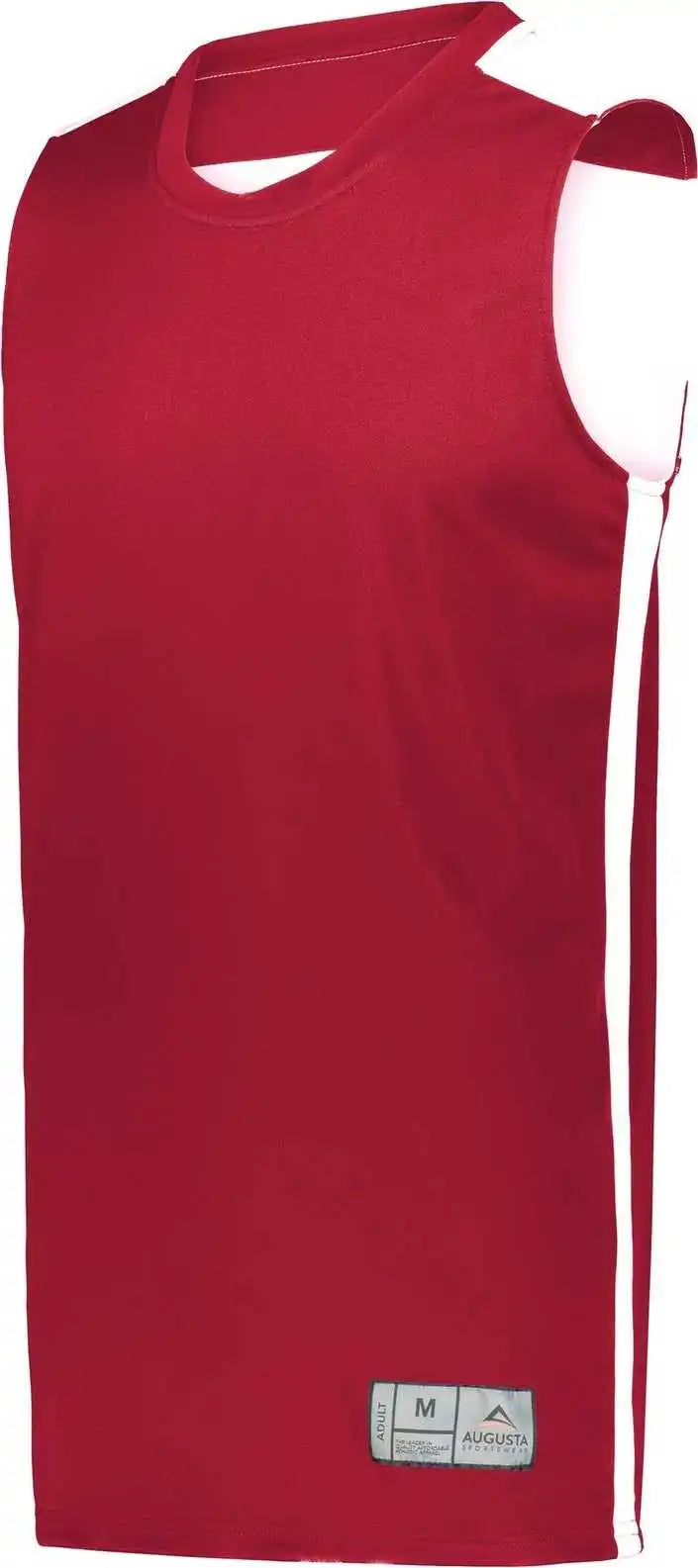 Augusta 6927 Swish Reversible Basketball Jersey - Scarlet White