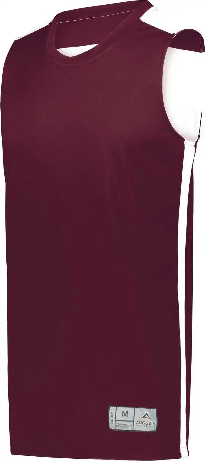 Augusta 6928 Youth Swish Reversible Basketball Jersey - Maroon White
