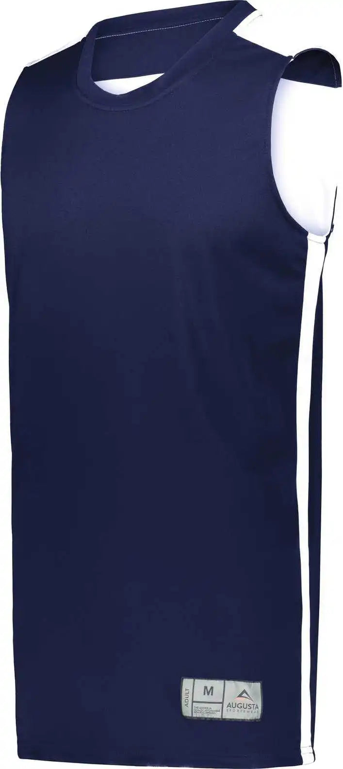 Augusta 6928 Youth Swish Reversible Basketball Jersey - Navy White