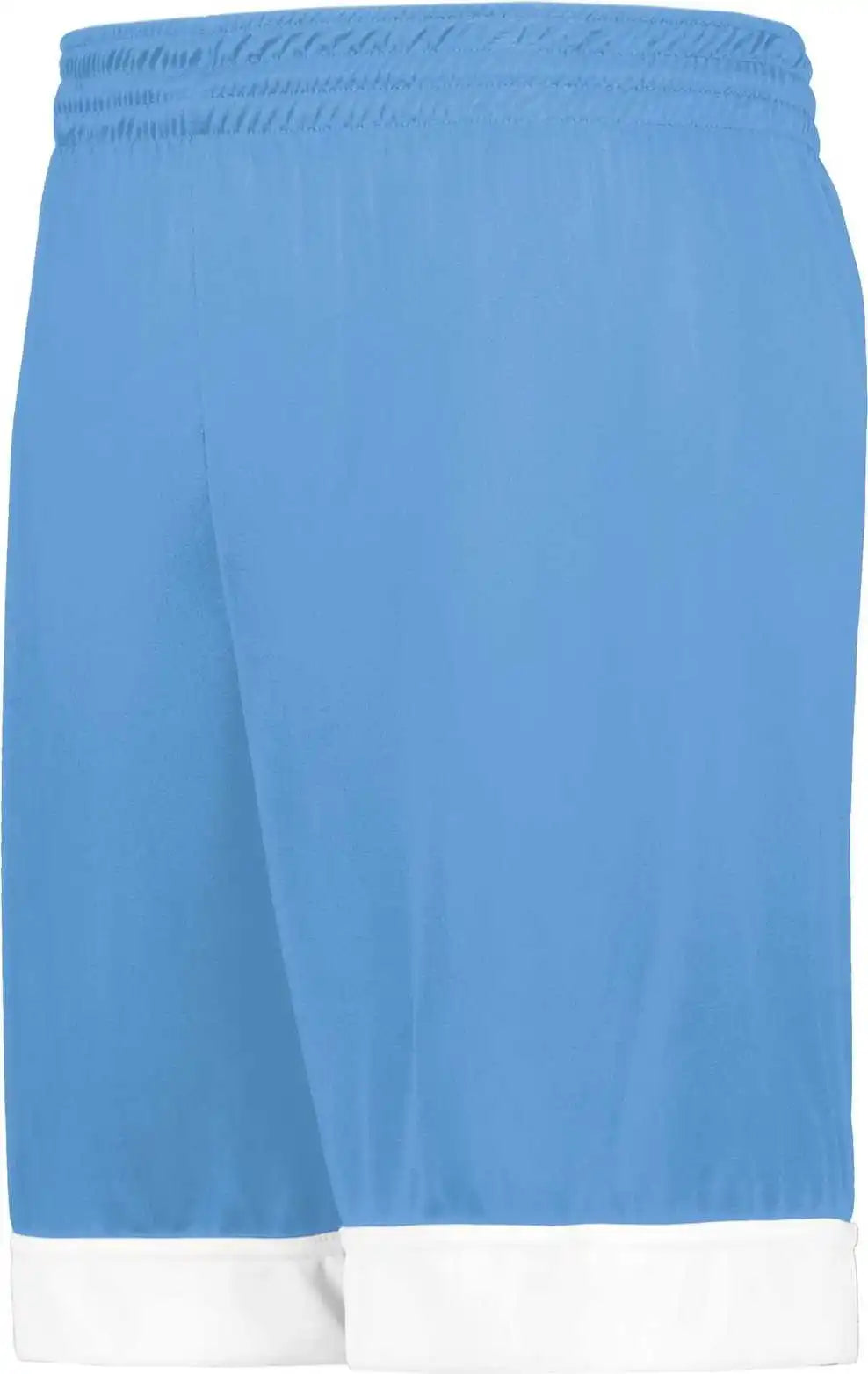 Augusta 6930 Youth Swish Reversible Basketball Shorts - Columbia Blue White