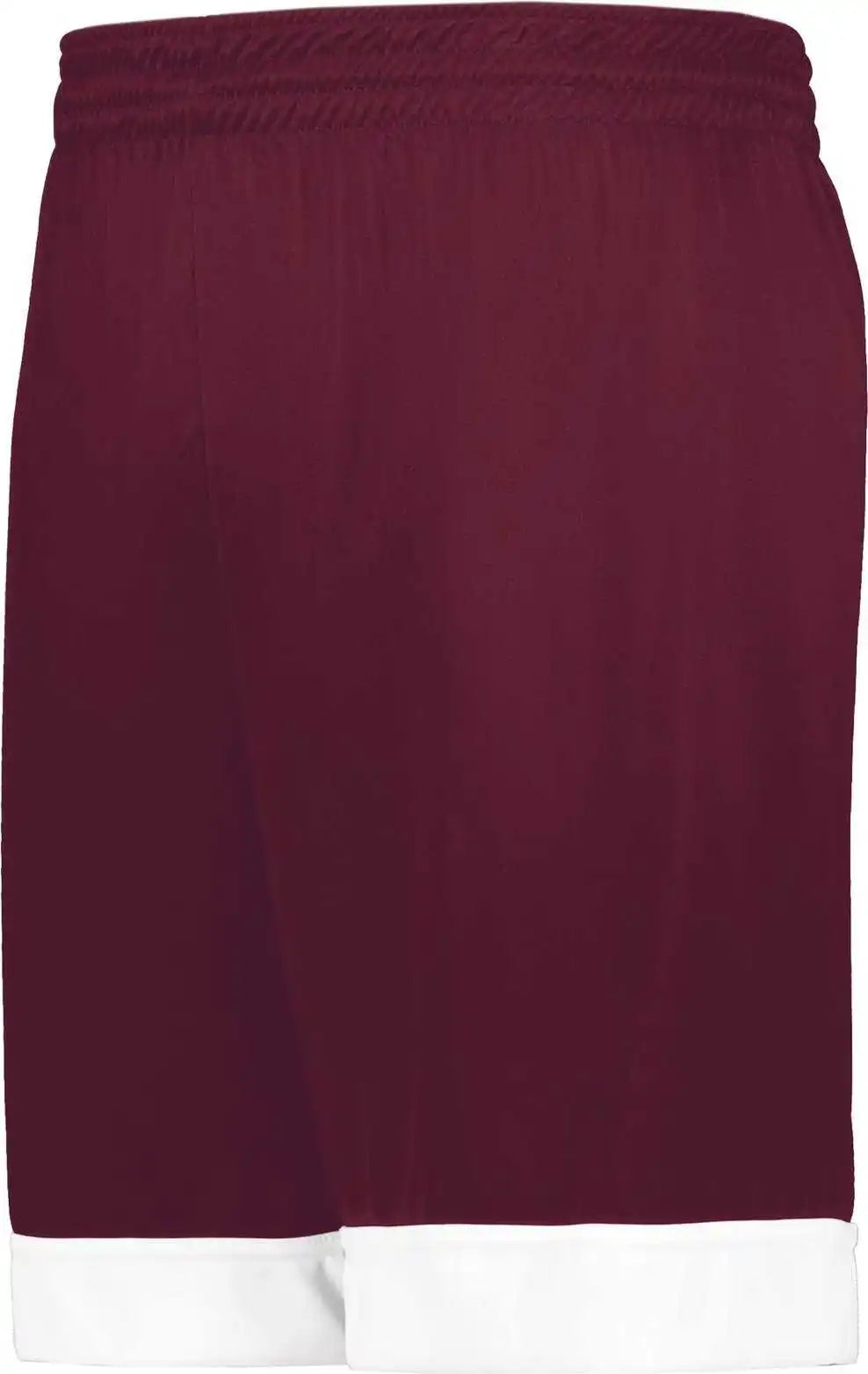 Augusta 6930 Youth Swish Reversible Basketball Shorts - Maroon White